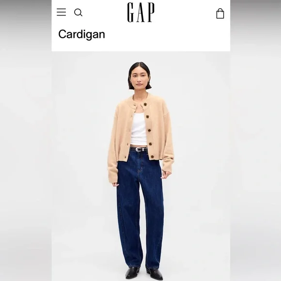 Gap oversized chunky cardigan - Picture 3 of 5